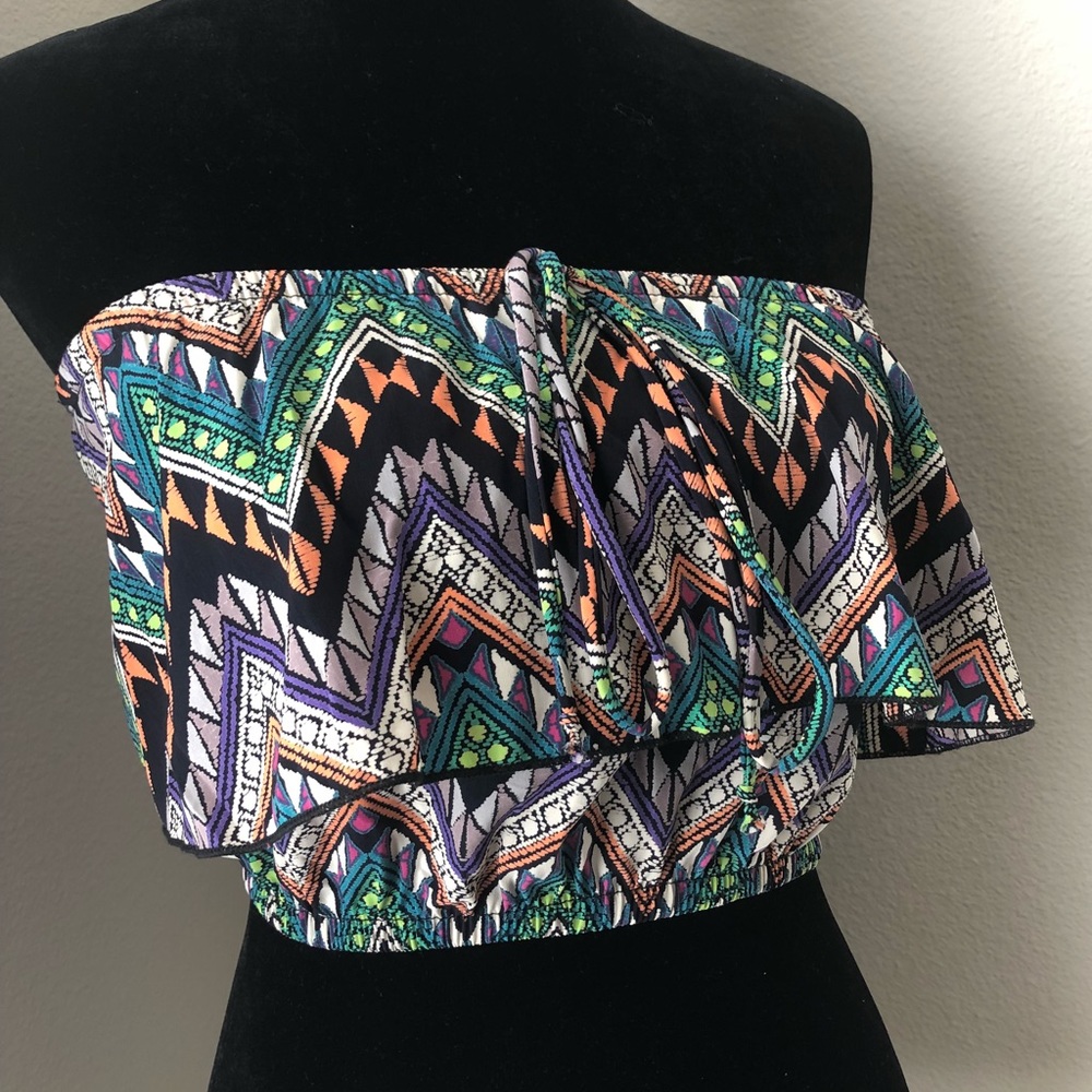 Multi-Colored Tube Top